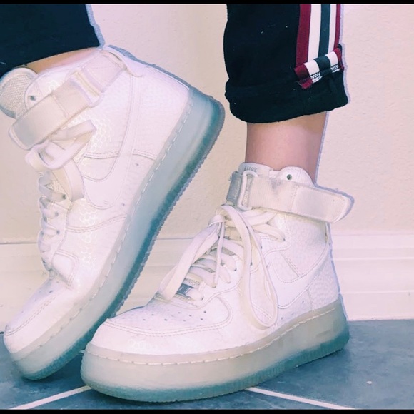 high top jelly shoes